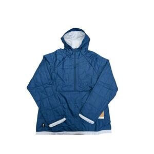 The North Face Circaloft 1/4-Zip Pullover Shadow Blue NF0A84JDLIC Women's Size L